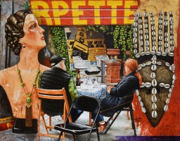 Paris marché de Puces 162x130 2019