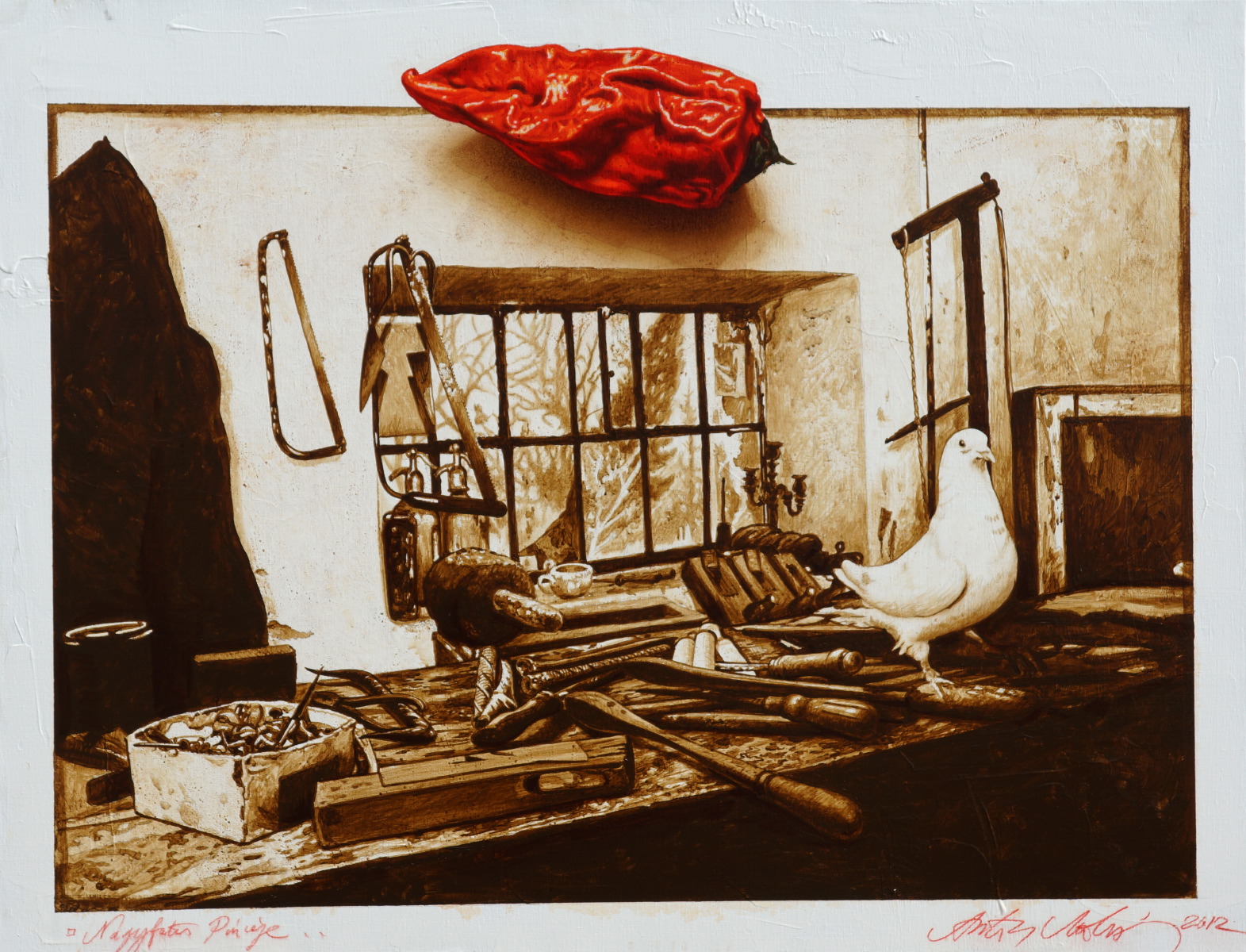 Grandfather's cellar 116x89