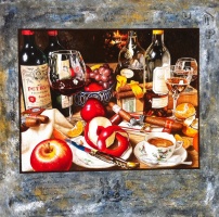 Petrus à côté le feu 80X80