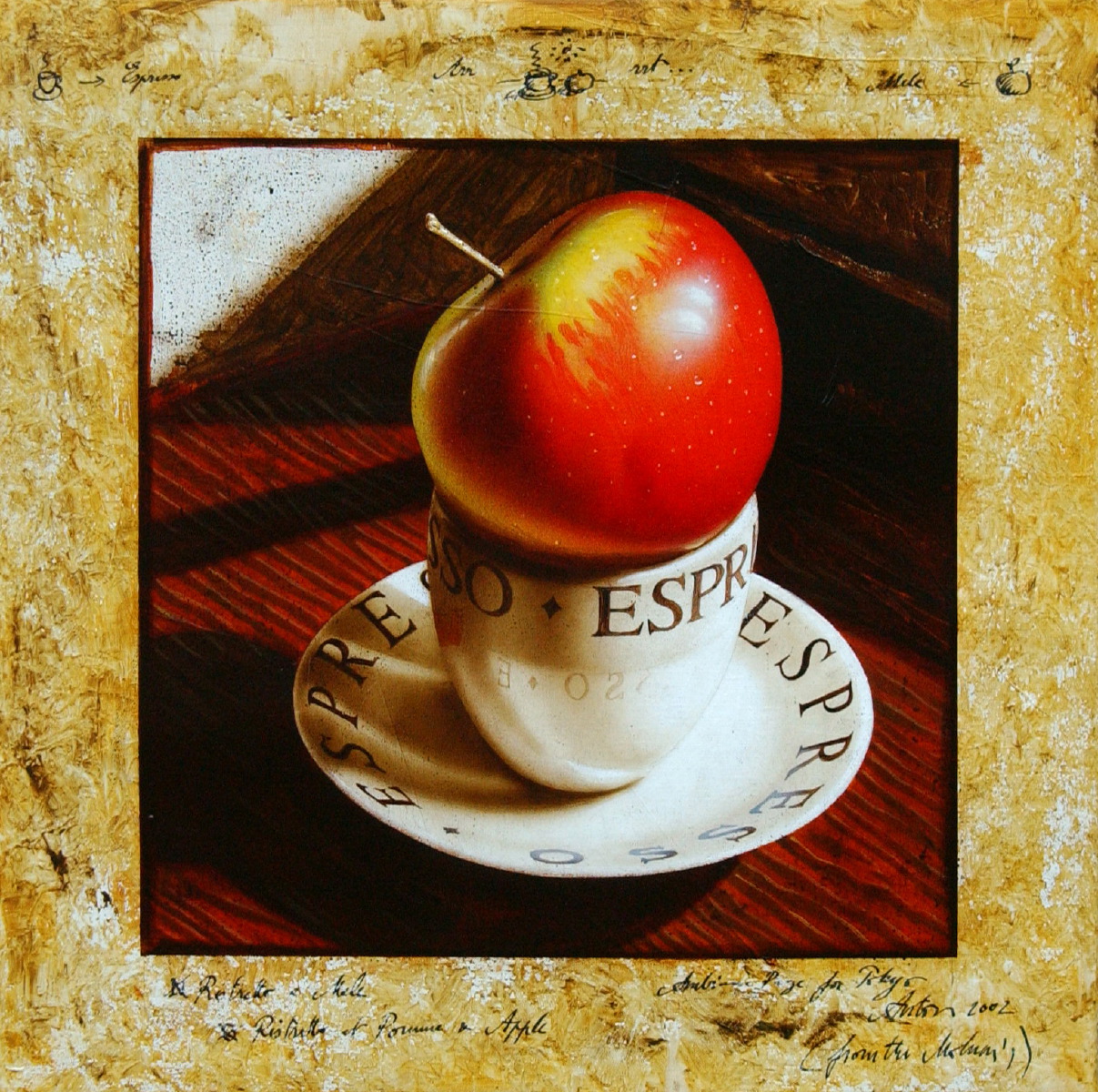 Ristretto et Mele 60x60